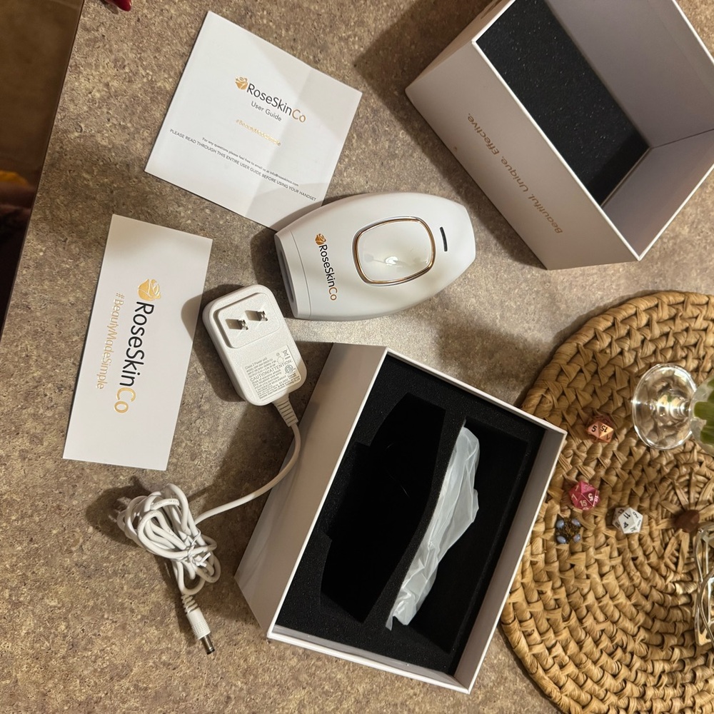NEW RoseSkinCo IPL Hair Removal Handset